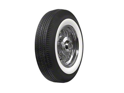 1961 Corvette Firestone Tire 6.70 x 15 With 2-1/4 Whitewall (Convertible)