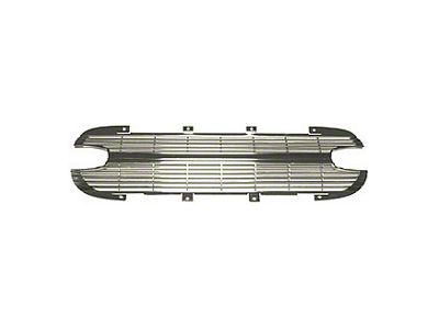 1961 Corvette Grille Front Aluminum With Silver Finish (Convertible)