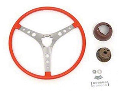 1961 Corvette Jewel Blue Steering Wheel With Hub (Convertible)