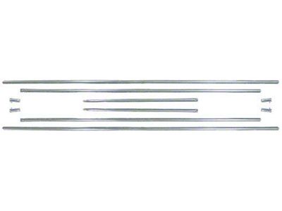 1961 Ford Thunderbird Body Side Moulding Kit, 10 Pieces