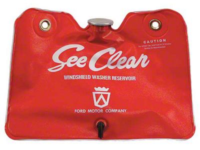 Windshield Washer Bag/ 61 T-bird, Galaxie & Merc