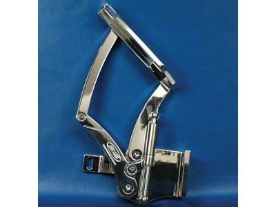 Billet Aluminum Hood Hinges,Polished,1961