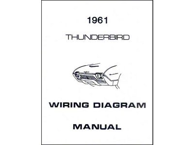 1961 Thunderbird Wiring Diagram Manual, 4 Pages