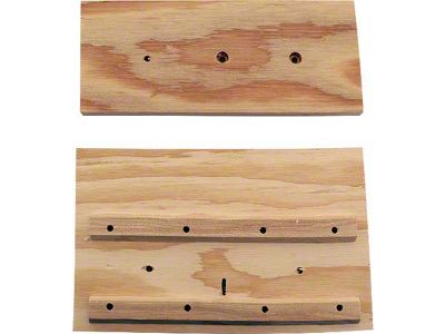 1962-1927 Model T Coil Box Wood Set - 2-Piece Replacement