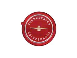 1962-1963 Ford Thunderbird Red Wire Wheel Center (Real Wire Wheels)