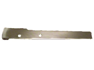 1962-1963 Ford Thunderbird Door Panel Aluminum Trim, Left, Late 1962 Coupe With Manual Windows Without Remote Control Mirror