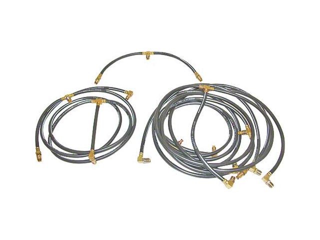 Convertible Top Hose Set/ 5 Pcs/ 62-63 T-bird