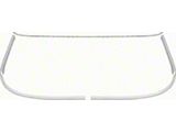 1962-1964 Chevy Impala 2-Door Hardtop Rear Window Molding Set Stainless Steel (Impala Sports Coupe, Two-Door)