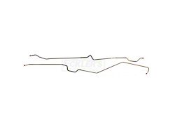 1962-1964 Chevy Nova Main Fuel Line, 3/8, Oversized V8, 2 Piece, Steel