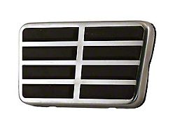 Brake Pedal Pad And Stainless Steel Trim - Used With Power Drum Brakes, Automatic Transmission and Fixed Steering Column (62-64 Galaxie)