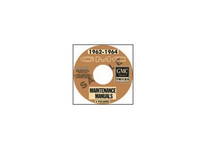 1962-1964 GMC Truck Shop Manual On CD