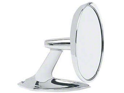 Door Mirror With Bowtie Logo, RH Or LH,1962-65