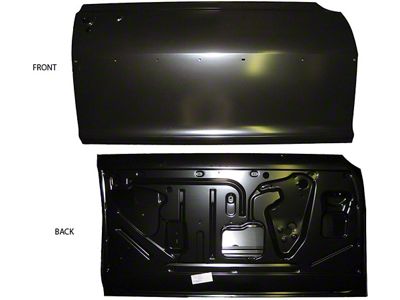 1962-1965 Chevy Nova Hardtop & Convertible Door Shell, W/O Window Frame Or Trim Holes, Left Side