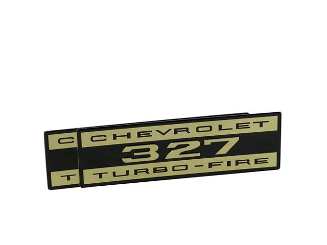 1962-1965 Corvette Valve Cover Decals Turbo-Fire