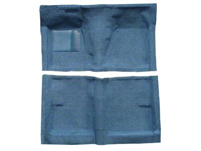 1962-1965 Fairlane 2DR Sedan Complete Carpet, Molded Auto Trans Loop Material