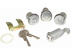 Lock Set, Glovebox, Trunk, Door, With OriginalStyle Keys (62-66 Chevy II)