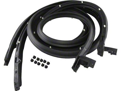 1962-1967 Chevy Nova 2-Door Hardtop & Convertible Door Weatherstrip