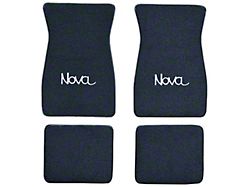 1962-1967 Chevy Nova ACC Chevrolet Nova And Carpet Floor Mat Set, Embroidered, Loop
