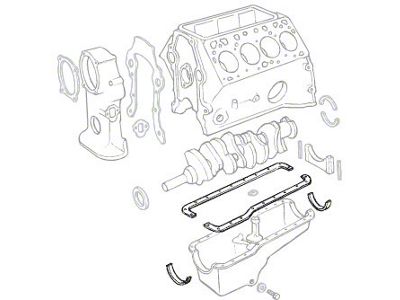 Oil Pan Gasket /cork /8cyl