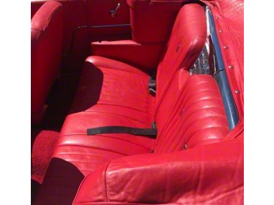 1962-63 Ford Galaxie 500XL Convertible Rear Bench Seat Cover - For Cars With Front Bucket Seats