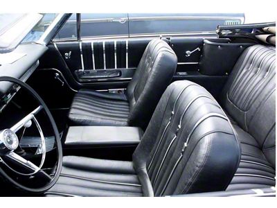 1962-63 Galaxie 500XL Front Bucket Seat Covers, Pair