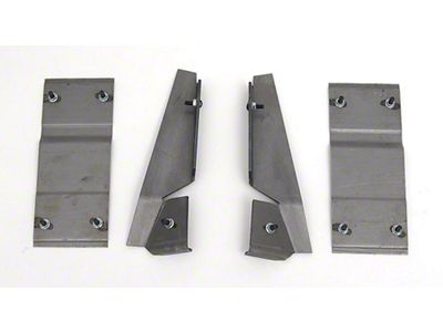 1962-64 Full Size Chevy Bucket Seat Floor Bracket Set, Impala SS