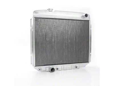 1962-65 Fairlane Griffin Aluminum Radiator - 2 Large Rows - Windsor V8 With Automatic