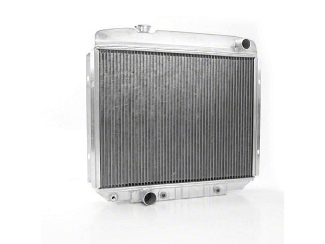 1962-65 Fairlane Griffin Aluminum Radiator - 2 Large Rows - Windsor V8 With Automatic