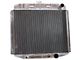 1962-65 Fairlane Griffin Aluminum Radiator - 2 Large Rows - Windsor V8 With Automatic