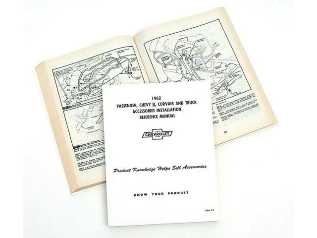 1962 Chevy Truck Accessory Installation Reference Manual