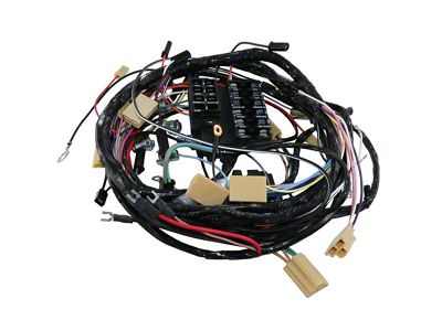 1962 Corvette Dash And Forward Light Wiring Harness Show Quality (Convertible)