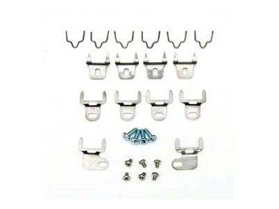 1962 Corvette Door Post Weatherstrip Clip Set (Convertible)