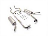 1962 Corvette Exhaust System Aluminized 2-1/2 With Crossover Pipe (Convertible)
