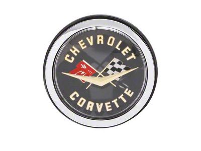 1962 Corvette Rear Emblem Assembly (Convertible)