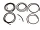 1962 Corvette Windshield Washer Hose Kit With Fuel Injection (Convertible)