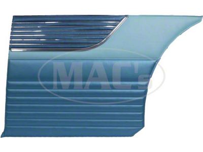 1962 Galaxie 500 2 Door Hardtop Rear Side Panels