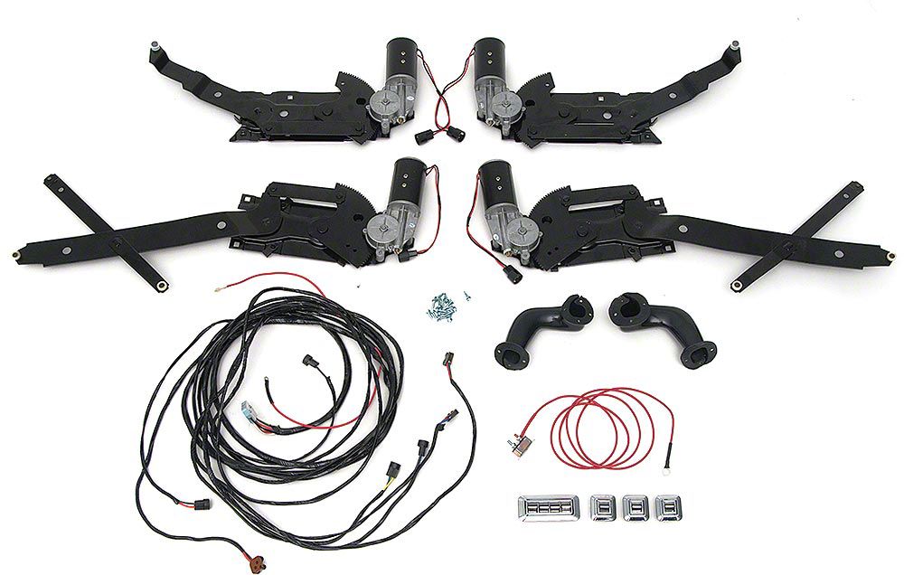 thumbnail image 2 of 1963-1964 Chevy Impala 2dr Hardtop Power Window Kit – ACC Brand, Original Style 2 of 5