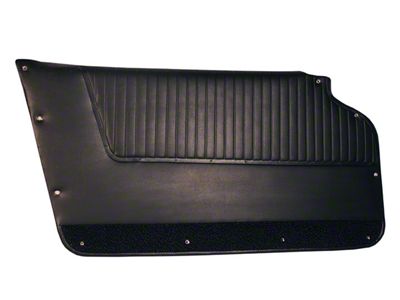 1963-1964 Corvette Coupe Standard Door Panels Without Trim (Sting Ray Sports Coupe)