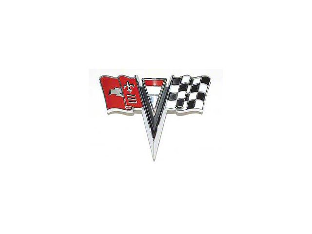 1963-1964 Corvette Nose Emblem Front