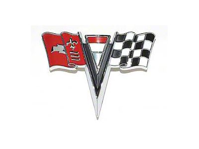 1963-1964 Corvette Nose Emblem Front