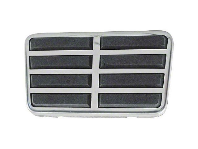 1963-1964 Ford Thunderbird Power Brake Pedal Pad with Stainless Steel Trim