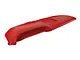 CA 1963-1964 Full Size Ford Including Galaxie Complete Dash Pad, Foam, Vinyl Wrapped, Red