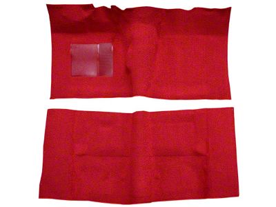 1963-1964 Galaxie 2DR Fastback Complete Carpet, Molded w/ Mass Backing 4spd Trans Loop Material