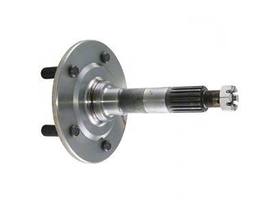 Spindle,Rear Wheel Without Disc Brakes, USA, 63-65
