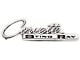 1963-1965 Corvette Script Emblem Rear