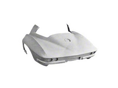 OPR 1963-1966 Corvette Fiberglass Rear End Stock Design Coupe (Sting Ray Sports Coupe)