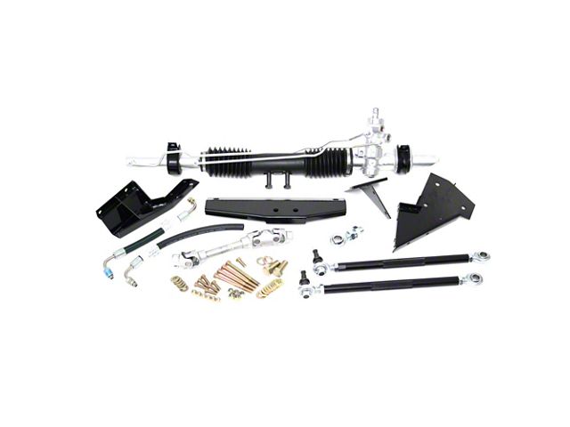 Steeroids Rack & Pinion Conversion Kit, Small Blk,63-66