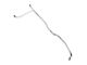 1963-1966 Chevy -GMC Truck Transmission Cooler Lines, Half-Ton 2WD, TH400, 5-16, Stainless Steel