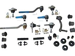 1963-1967 Chevy Nova Suspension Rebuild Kit, Front End, Complete, Rubber