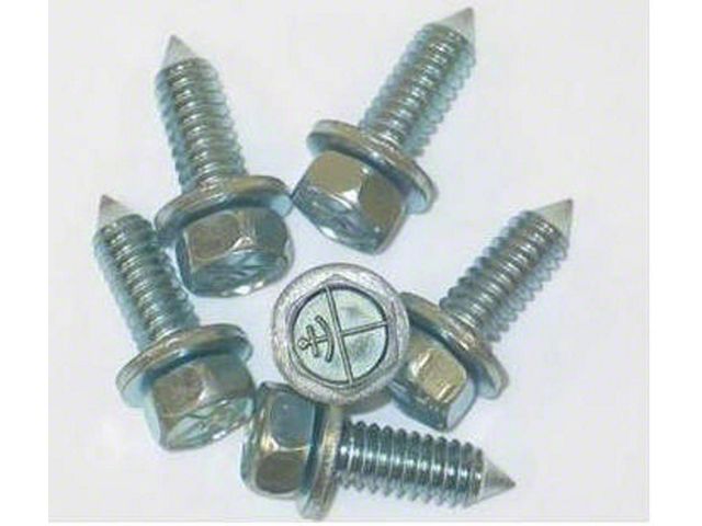 1963-1967 Corvette Battery Access Panel Bolt Set with Air